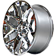 ALY05668U85N Aluminum Chrome Wheel, 22 in. X 9 in., 6 x 5.5 in. Bolt Pattern