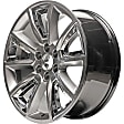 ALY05696U78N Aluminum Silver Wheel, 22 in. X 9 in., 6 x 5.5 in. Bolt Pattern