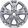 ALY05710U20N Aluminum Silver Wheel, 18 in. X 8 in., 5 x 120 mm Bolt Pattern