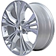 ALY05710U20N Aluminum Silver Wheel, 18 in. X 8 in., 5 x 120 mm Bolt Pattern