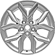ALY05711U20N Aluminum Silver Wheel, 19 in. X 8.5 in., 5 x 120 mm Bolt Pattern