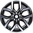 ALY05713U45N Aluminum Painted Black Wheel, 19 in. X 8.5 in., 5 x 120 mm Bolt Pattern