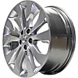 ALY05718U77N Aluminum Silver Wheel, 19 in. X 8.5 in., 5 x 115 mm Bolt Pattern