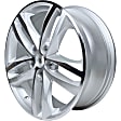 ALY05832U10N Aluminum Silver Wheel, 19 in. X 7.5 in., 5 x 115 mm Bolt Pattern
