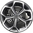 ALY05893U35N Aluminum Charcoal Wheel, 18 in. X 8.5 in., 5 x 115 mm Bolt Pattern