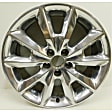 2018 Jeep Cherokee - Aluminum Polished Wheel, 18 in. x 7 in., 5 x 110 mm Bolt Pattern
