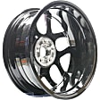 ALY10012U45N Aluminum Painted Black Wheel, 17 in. X 7 in., 5 x 4.25 in. Bolt Pattern