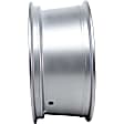 ALY10043U20N Aluminum Silver Wheel, 18 in. X 8 in., 5 x 4.25 in. Bolt Pattern