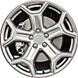 ALY10111U10N Aluminum Silver Wheel, 19 in. X 8 in., 5 x 4.25 in. Bolt Pattern