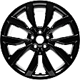 ALY10112U45N Aluminum Painted Black Wheel, 19 in. X 8 in., 5 x 4.25 in. Bolt Pattern