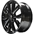 ALY10112U45N Aluminum Painted Black Wheel, 19 in. X 8 in., 5 x 4.25 in. Bolt Pattern