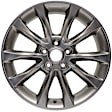 ALY10119U35N Aluminum Silver Wheel, 17 in. X 7.5 in., 5 x 4.25 in. Bolt Pattern