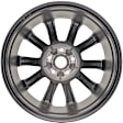 ALY10119U35N Aluminum Silver Wheel, 17 in. X 7.5 in., 5 x 4.25 in. Bolt Pattern