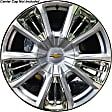 ALY14046U20N Aluminum Silver Wheel, 22 in. X 9 in., 6 x 5.5 in. Bolt Pattern