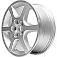 ALY62398U20N Aluminum Silver Wheel, 17 in. X 7 in., 5 x 4.5 in. Bolt Pattern