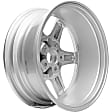 ALY62398U20N Aluminum Silver Wheel, 17 in. X 7 in., 5 x 4.5 in. Bolt Pattern