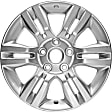 ALY62551U20N Aluminum Silver Wheel, 16 in. X 7 in., 5 x 4.5 in. Bolt Pattern