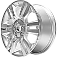 ALY62551U20N Aluminum Silver Wheel, 16 in. X 7 in., 5 x 4.5 in. Bolt Pattern