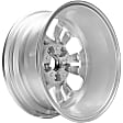 ALY62551U20N Aluminum Silver Wheel, 16 in. X 7 in., 5 x 4.5 in. Bolt Pattern
