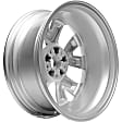 ALY62562U20N Aluminum Silver Wheel, 18 in. X 7.5 in., 5 x 4.5 in. Bolt Pattern
