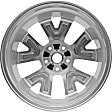 ALY62562U20N Aluminum Silver Wheel, 18 in. X 7.5 in., 5 x 4.5 in. Bolt Pattern