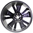 ALY62598U35N Aluminum Silver Wheel, 20 in. X 7.5 in., 5 x 4.5 in. Bolt Pattern