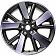 ALY62598U35N Aluminum Silver Wheel, 20 in. X 7.5 in., 5 x 4.5 in. Bolt Pattern