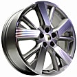 ALY62598U35N Aluminum Silver Wheel, 20 in. X 7.5 in., 5 x 4.5 in. Bolt Pattern