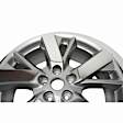 ALY62598U35N Aluminum Silver Wheel, 20 in. X 7.5 in., 5 x 4.5 in. Bolt Pattern