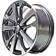 ALY62720U35N Aluminum Charcoal Wheel, 18 in. X 7.5 in., 5 x 4.5 in. Bolt Pattern