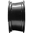 ALY62720U35N Aluminum Charcoal Wheel, 18 in. X 7.5 in., 5 x 4.5 in. Bolt Pattern