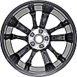 ALY62720U35N Aluminum Charcoal Wheel, 18 in. X 7.5 in., 5 x 4.5 in. Bolt Pattern