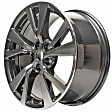 ALY62721U30N Aluminum Charcoal Wheel, 18 in. X 8.5 in., 5 x 4.5 in. Bolt Pattern
