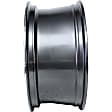 ALY62723U30N Aluminum Charcoal Wheel, 19 in. X 8.5 in., 5 x 4.5 in. Bolt Pattern