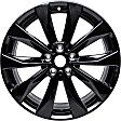 ALY62723U46N Aluminum Painted Black Wheel, 19 in. X 8.5 in., 5 x 4.5 in. Bolt Pattern