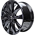 ALY62723U46N Aluminum Painted Black Wheel, 19 in. X 8.5 in., 5 x 4.5 in. Bolt Pattern