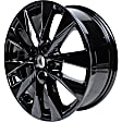 ALY62730U45N Aluminum Painted Black Wheel, 17 in. X 6.5 in., 5 x 4.5 in. Bolt Pattern