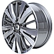 ALY62742U35N Aluminum Charcoal Wheel, 18 in. X 7.5 in., 5 x 4.5 in. Bolt Pattern