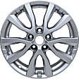 ALY62746U20N Aluminum Silver Wheel, 17 in. X 7 in., 5 x 4.5 in. Bolt Pattern