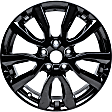 2017 Nissan Rogue SL 4 Cyl 2.5L - Aluminum Painted Black Wheel, 10 Spoke; Factory Replacement (Associated Hollander Numbers: 62777); OE: 403006FL2B, 17 in. x 7 in., 5 x 4.5 in. Bolt Pattern
