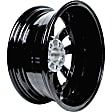 2017 Nissan Rogue SL 4 Cyl 2.5L - Aluminum Painted Black Wheel, 10 Spoke; Factory Replacement (Associated Hollander Numbers: 62777); OE: 403006FL2B, 17 in. x 7 in., 5 x 4.5 in. Bolt Pattern