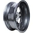 ALY62747U30N Aluminum Charcoal Wheel, 18 in. X 7 in., 5 x 4.5 in. Bolt Pattern