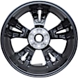 ALY62747U30N Aluminum Charcoal Wheel, 18 in. X 7 in., 5 x 4.5 in. Bolt Pattern