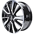 ALY62748U45N Aluminum Painted Black Wheel, 19 in. X 7 in., 5 x 4.5 in. Bolt Pattern