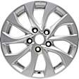 ALY62756U20N Aluminum Silver Wheel, 16 in. X 6.5 in., 5 x 4.5 in. Bolt Pattern