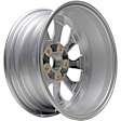 ALY62756U20N Aluminum Silver Wheel, 16 in. X 6.5 in., 5 x 4.5 in. Bolt Pattern