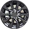ALY62779U45N Aluminum Painted Black Wheel, 16 in. X 6.5 in., 5 x 4.5 in. Bolt Pattern