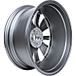 ALY62785U35N Aluminum Gray Wheel, 19 in. X 8 in., 5 x 4.5 in. Bolt Pattern