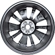 ALY62785U35N Aluminum Gray Wheel, 19 in. X 8 in., 5 x 4.5 in. Bolt Pattern