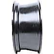 ALY62825U45N Aluminum Painted Black Wheel, 18 in. X 7.5 in., 5 x 4.5 in. Bolt Pattern